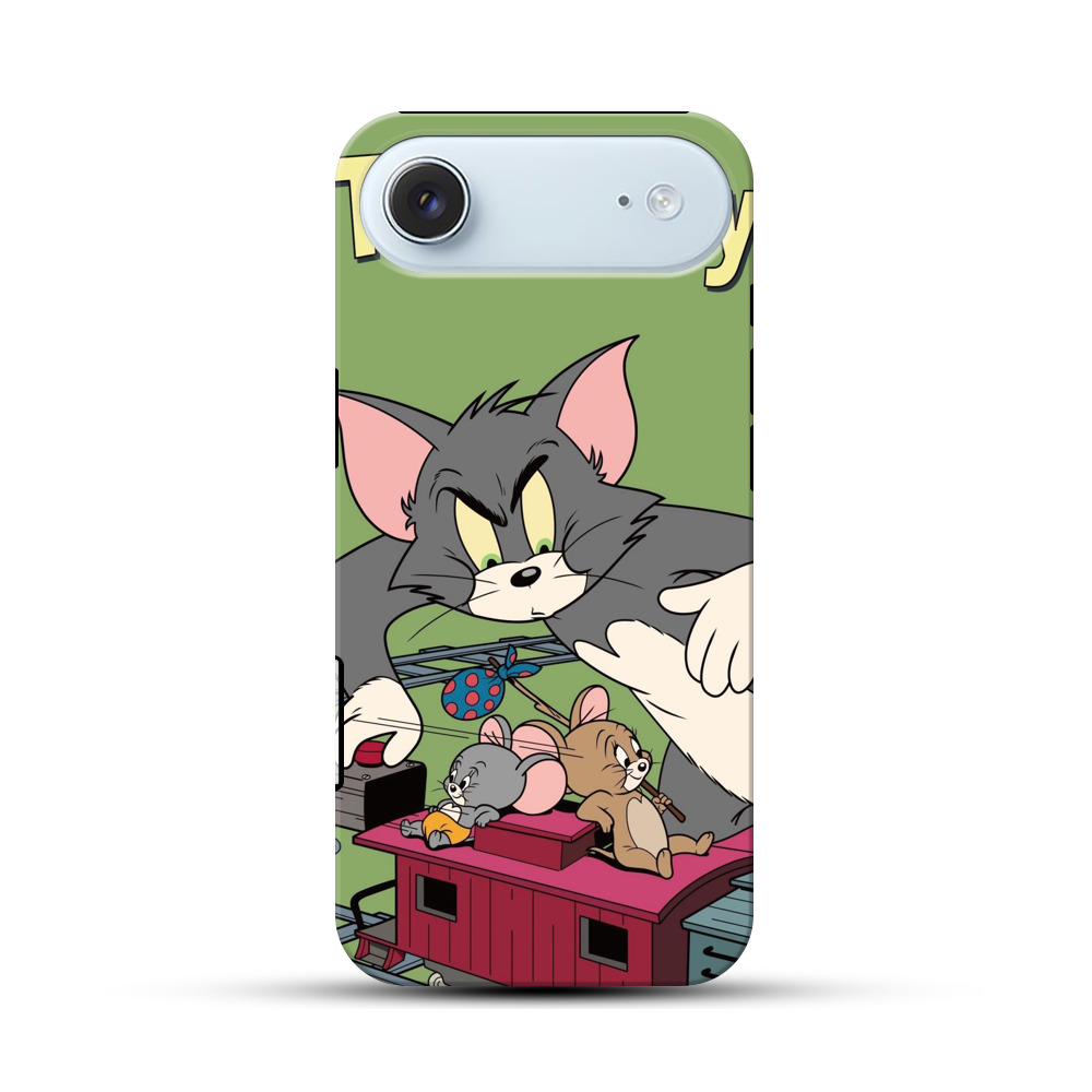 トムとジェリーのシーン iPhone Airオリジナル耐衝撃ケース