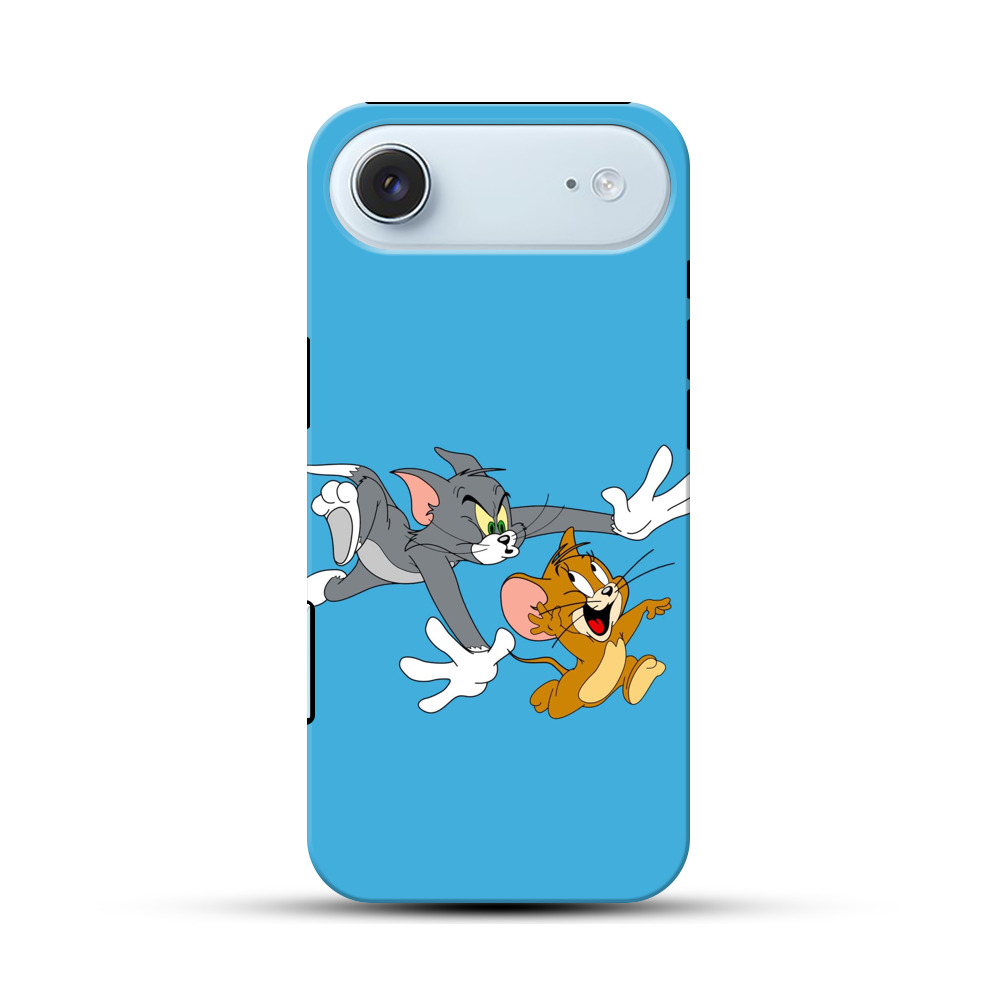 トムとジェリー追跡シーン iPhone Airオリジナル耐衝撃ケース