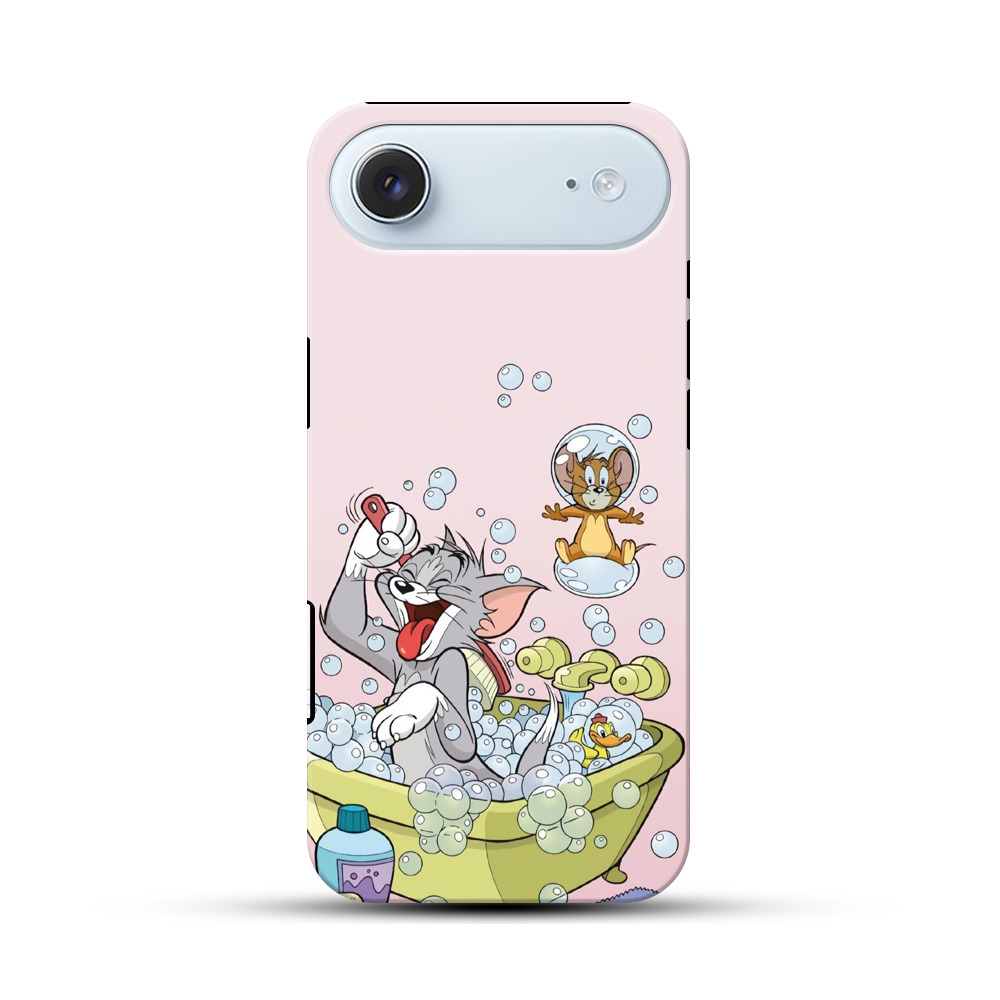 トムとジェリー泡遊び iPhone Airオリジナル耐衝撃ケース