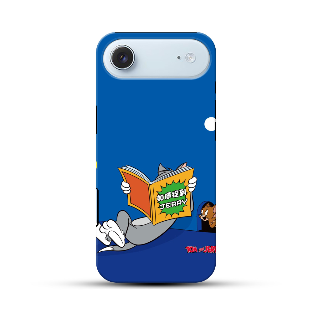 トムとジェリー読書シーン iPhone Airオリジナル耐衝撃ケース