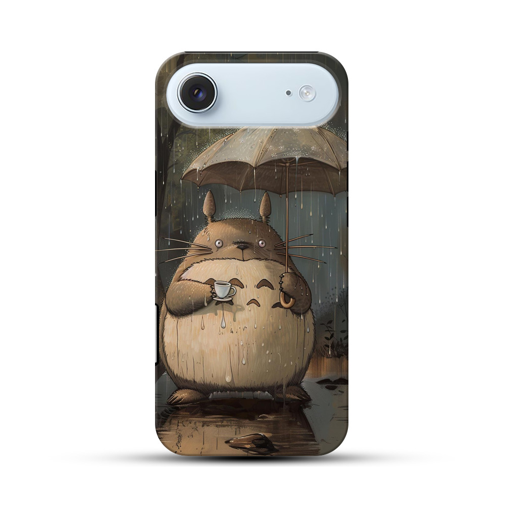 雨の中のトトロ iPhone Airオリジナル耐衝撃ケース