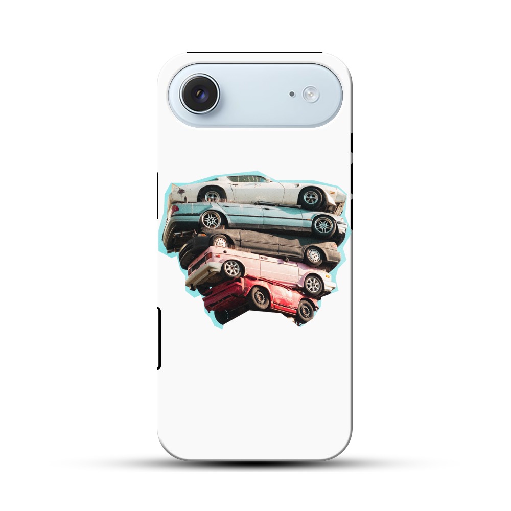 積み重なった車 iPhone Airオリジナル耐衝撃ケース