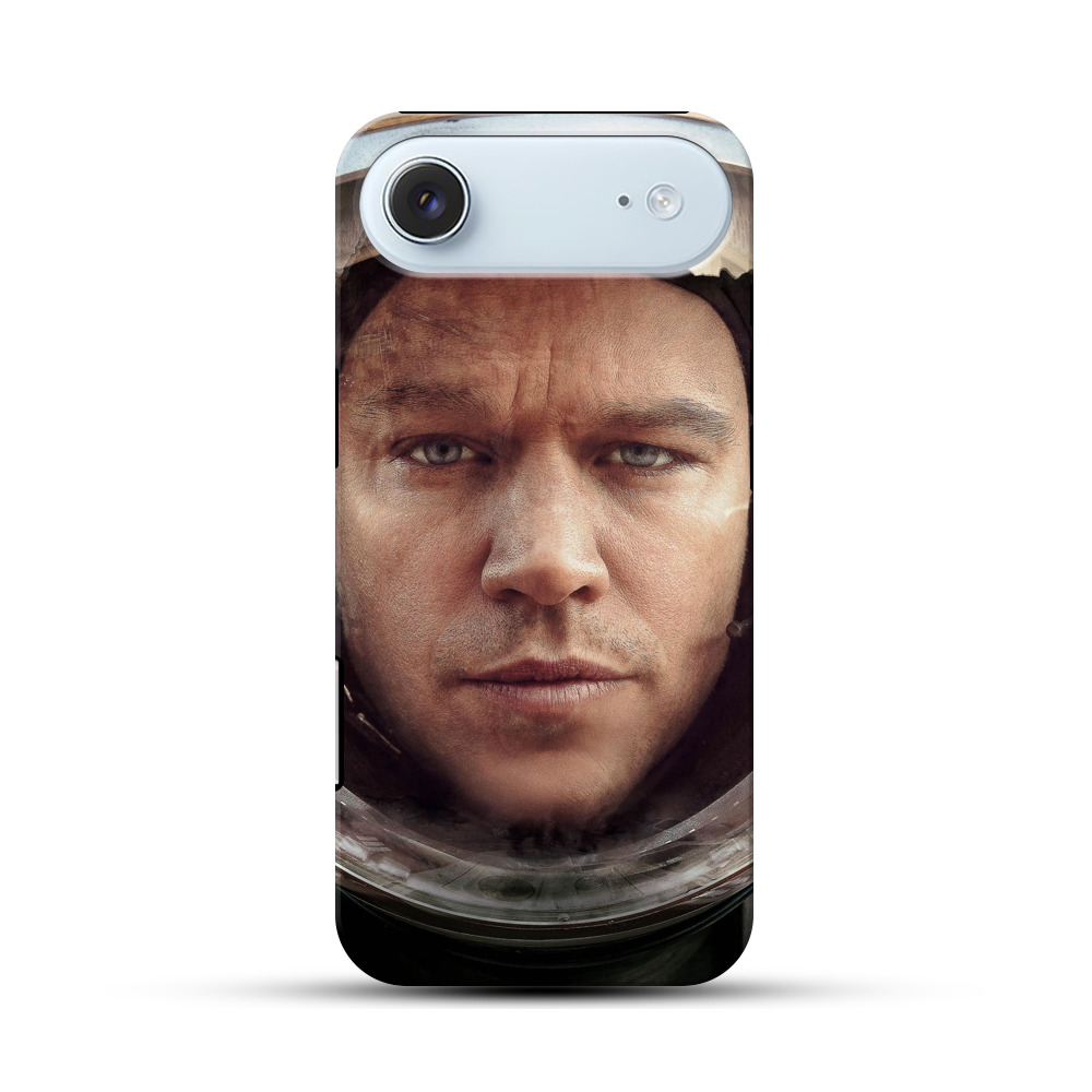 宇宙飛行士の顔 iPhone Airオリジナル耐衝撃ケース