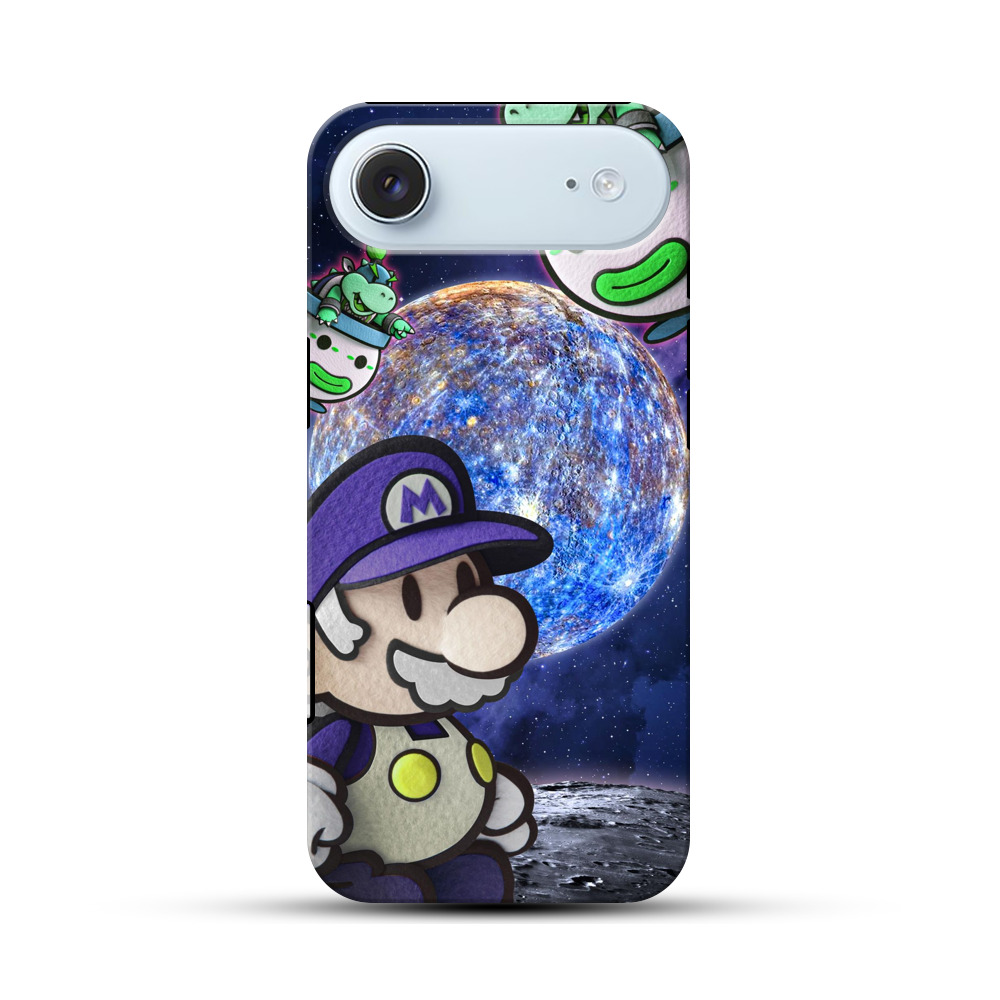 宇宙と紫帽子の冒険者 iPhone Airオリジナル耐衝撃ケース