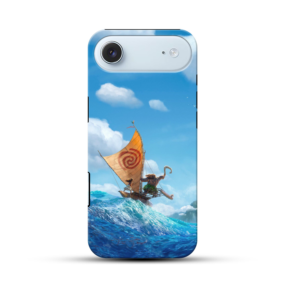 海を航海する伝統の帆船 iPhone Airオリジナル耐衝撃ケース