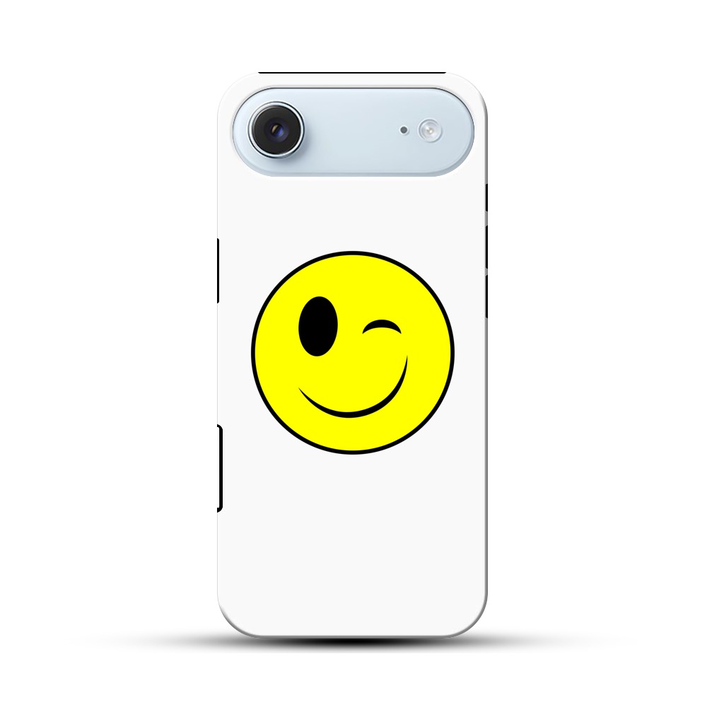 ウィンクするスマイリー iPhone Airオリジナル耐衝撃ケース
