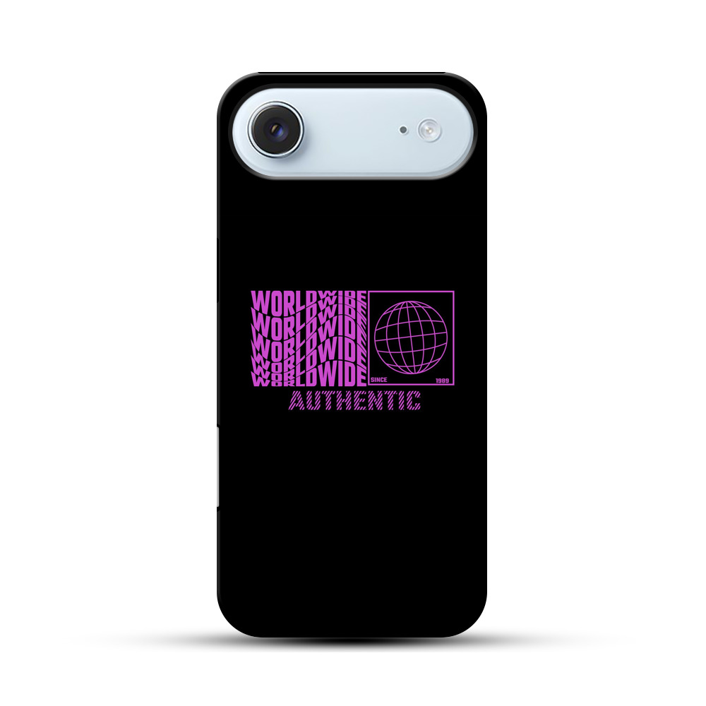 ワールドワイドグリッドデザイン iPhone Airオリジナル耐衝撃ケース