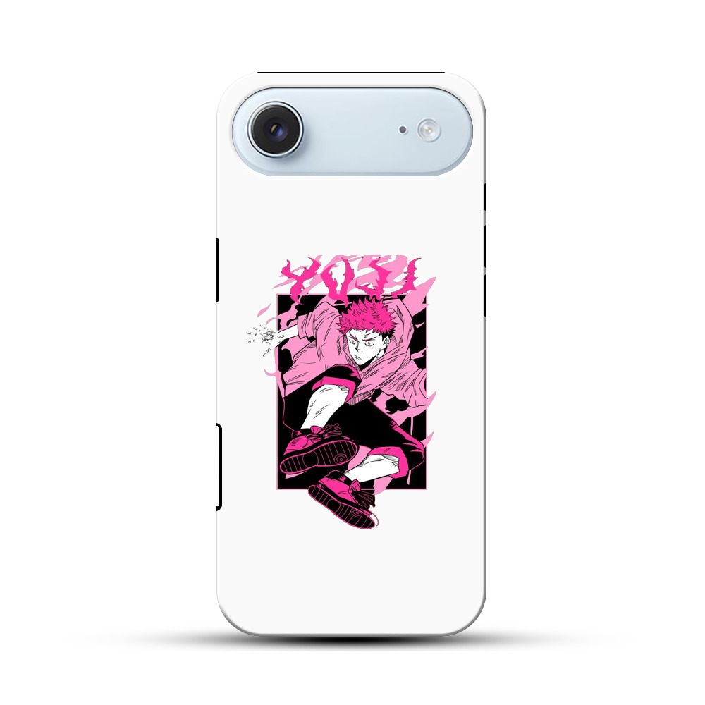 躍動するキャラクター iPhone Airオリジナル耐衝撃ケース