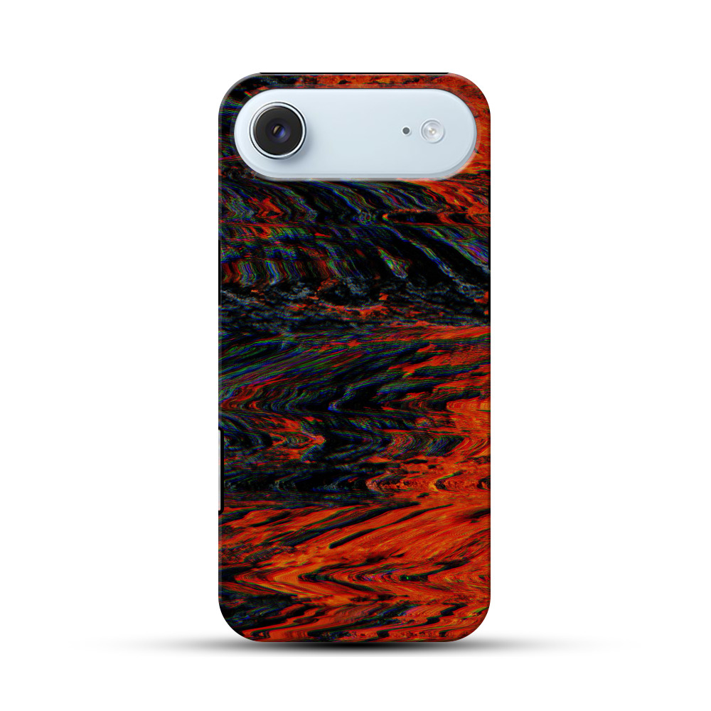 溶岩の模様 iPhone Airオリジナル耐衝撃ケース