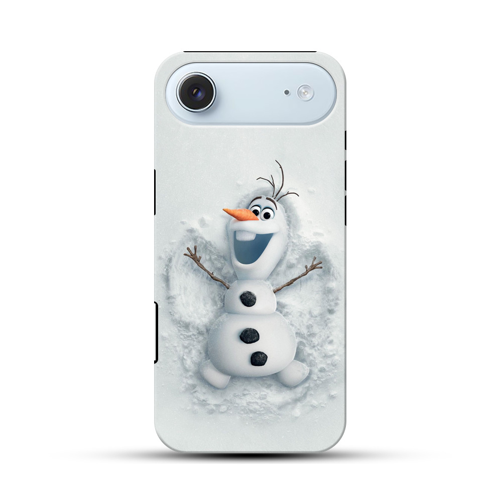 雪だるまオラフ iPhone Airオリジナル耐衝撃ケース