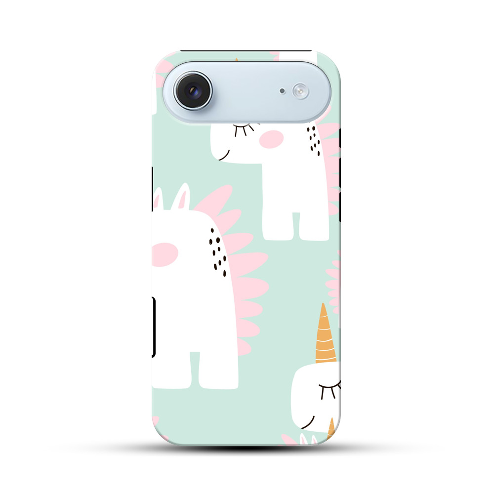 ユニコーンのパターン iPhone Airオリジナル耐衝撃ケース