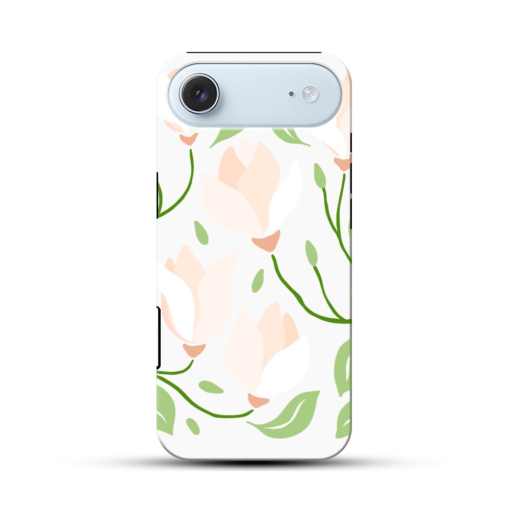 優雅な花 iPhone Airオリジナル耐衝撃ケース