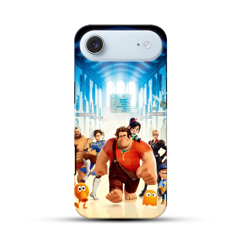 ディズニーキャラ集合 iPhone Airオリジナル耐衝撃ケース