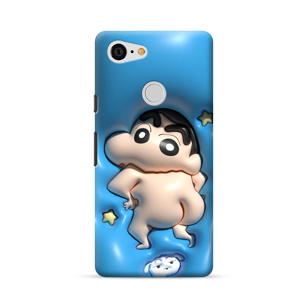 かわいいクレヨンしんちゃん Google Pixel 3オリジナルハードケース