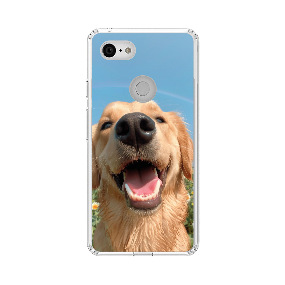 笑顔のゴールデンレトリバー犬ケース用写真 puppy-dog-selfie-02 笑顔のゴールデンレトリバー犬ケース用写真 puppy-dog-selfie-02