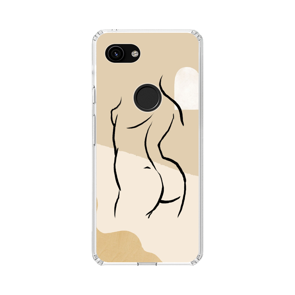 抽象的な体の線画 back-silhouette 抽象的な体の線画 back-silhouette