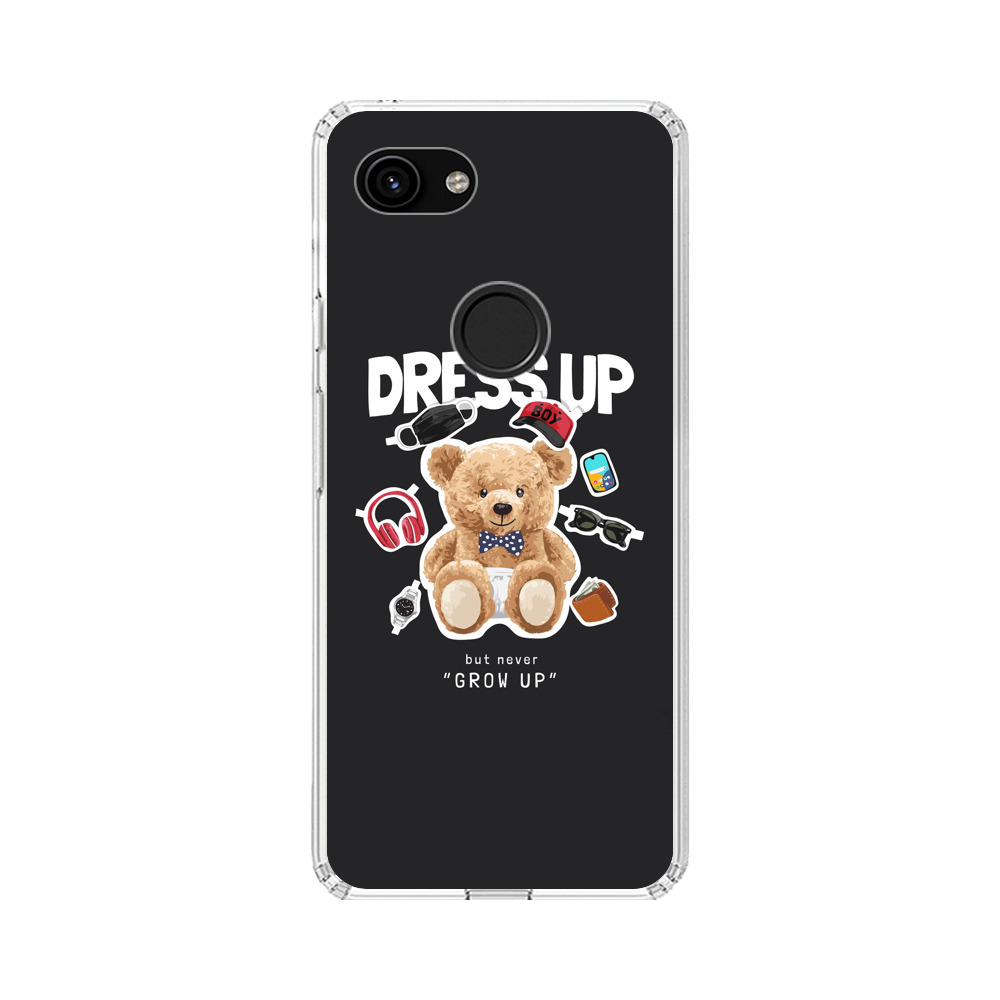 着せ替えテディベア Google Pixel 3aオリジナルケース