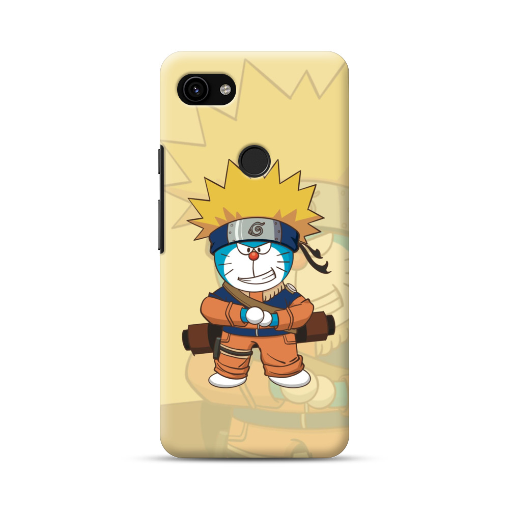 ドラえもんナルト風コスプレ Google Pixel 3aオリジナルハードケース