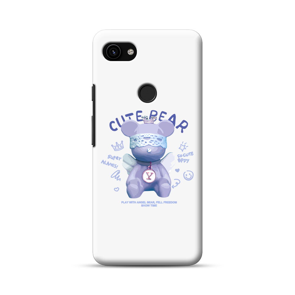 かわいいクマ Google Pixel 3aオリジナルハードケース