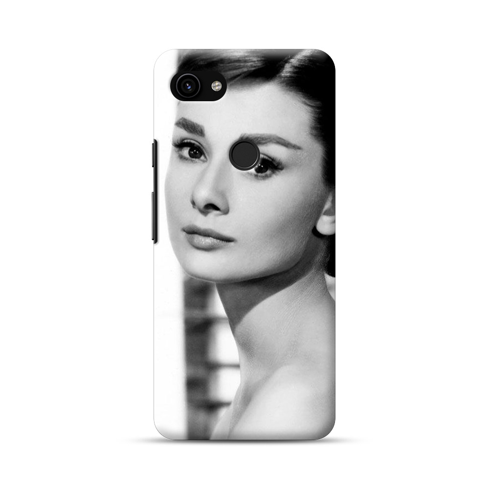 オードリー・ヘプバーン Google Pixel 3aオリジナルハードケース