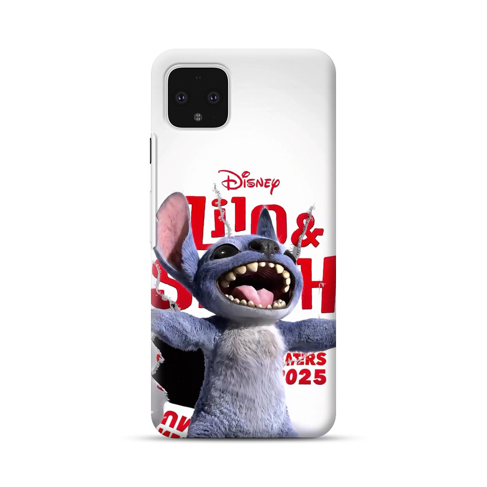 リロ＆スティッチの笑顔 Google Pixel 4 XLオリジナルハードケース