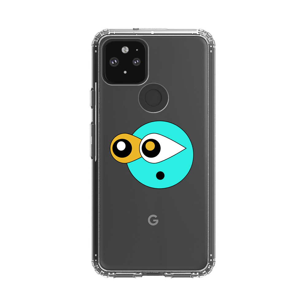 ユニークなキャラクターのデザイン Google Pixel 5オリジナルケース