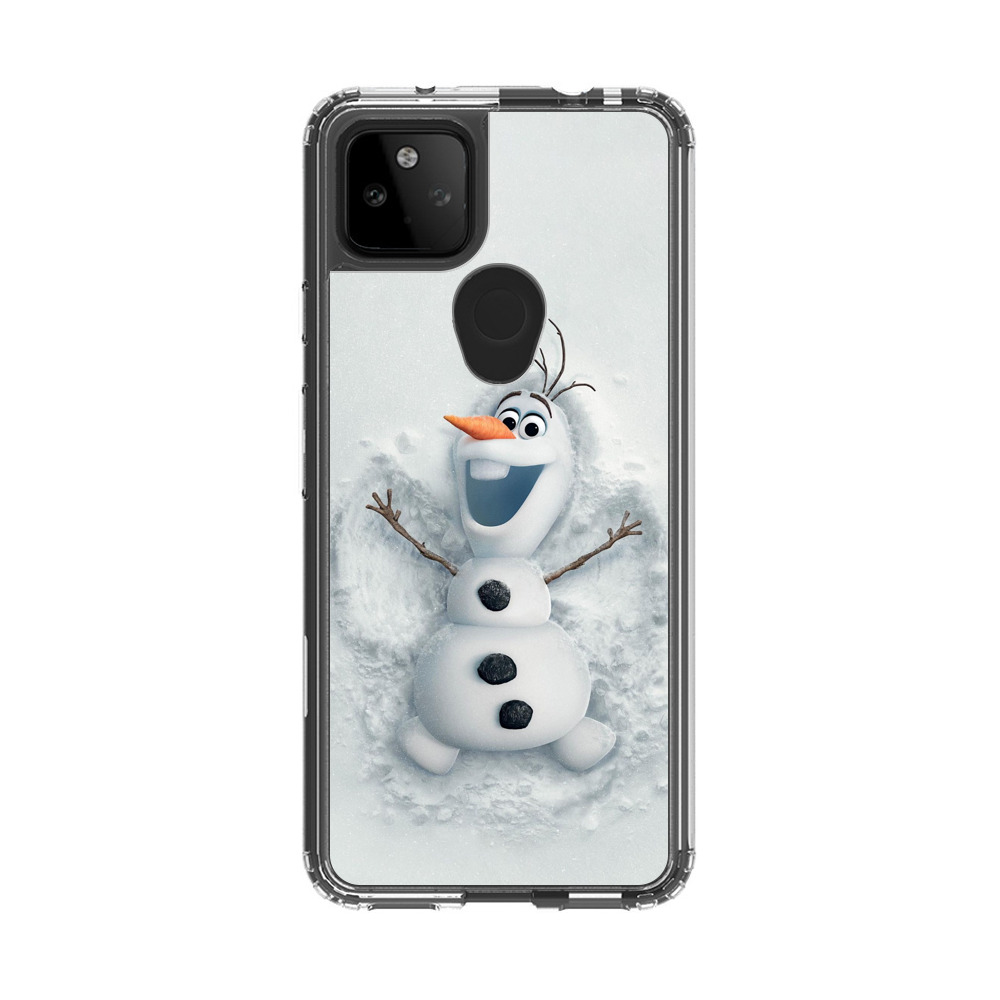 雪だるまオラフ Google Pixel 5a 5Gオリジナルケース