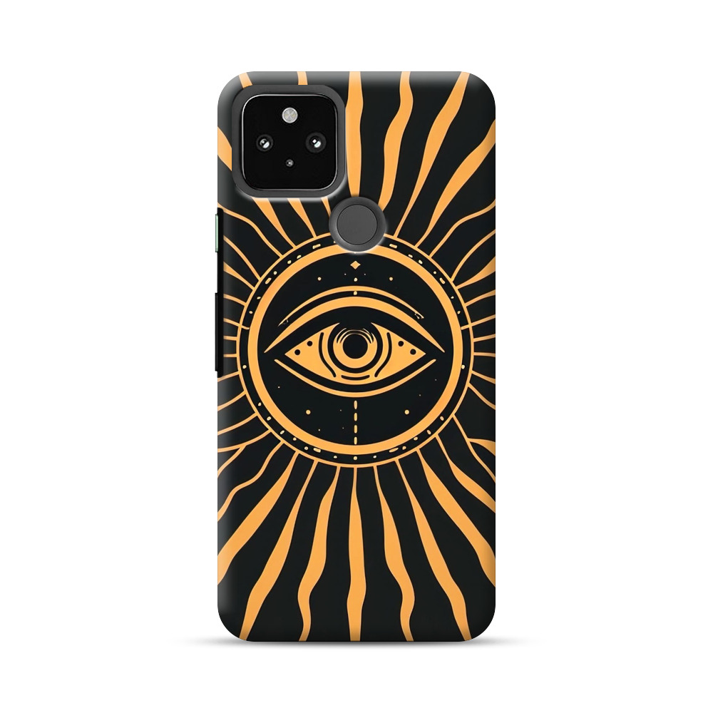 太陽の目 Google Pixel 5a 5Gオリジナルハードケース