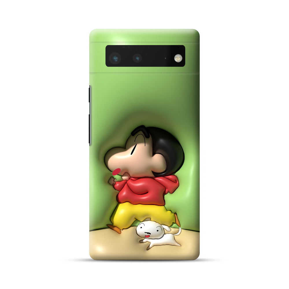 ユニークキャラクターシルエット shinchan_running ユニークキャラクターシルエット shinchan_running