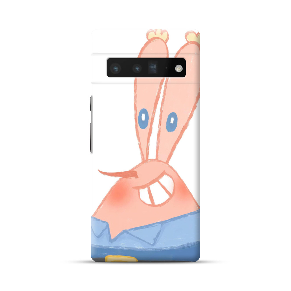 カニのかわいいイラスト Google Pixel 6 Proオリジナルハードケース