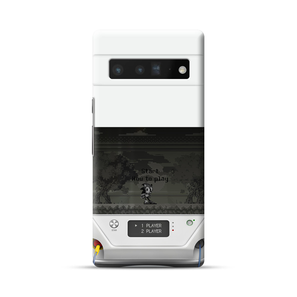 レトロゲーム画面風デザイン Google Pixel 6 Proオリジナルハードケース