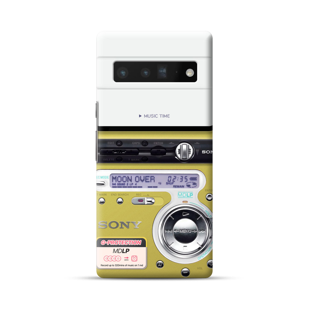 ソニーMDプレーヤー Google Pixel 6 Proオリジナルハードケース