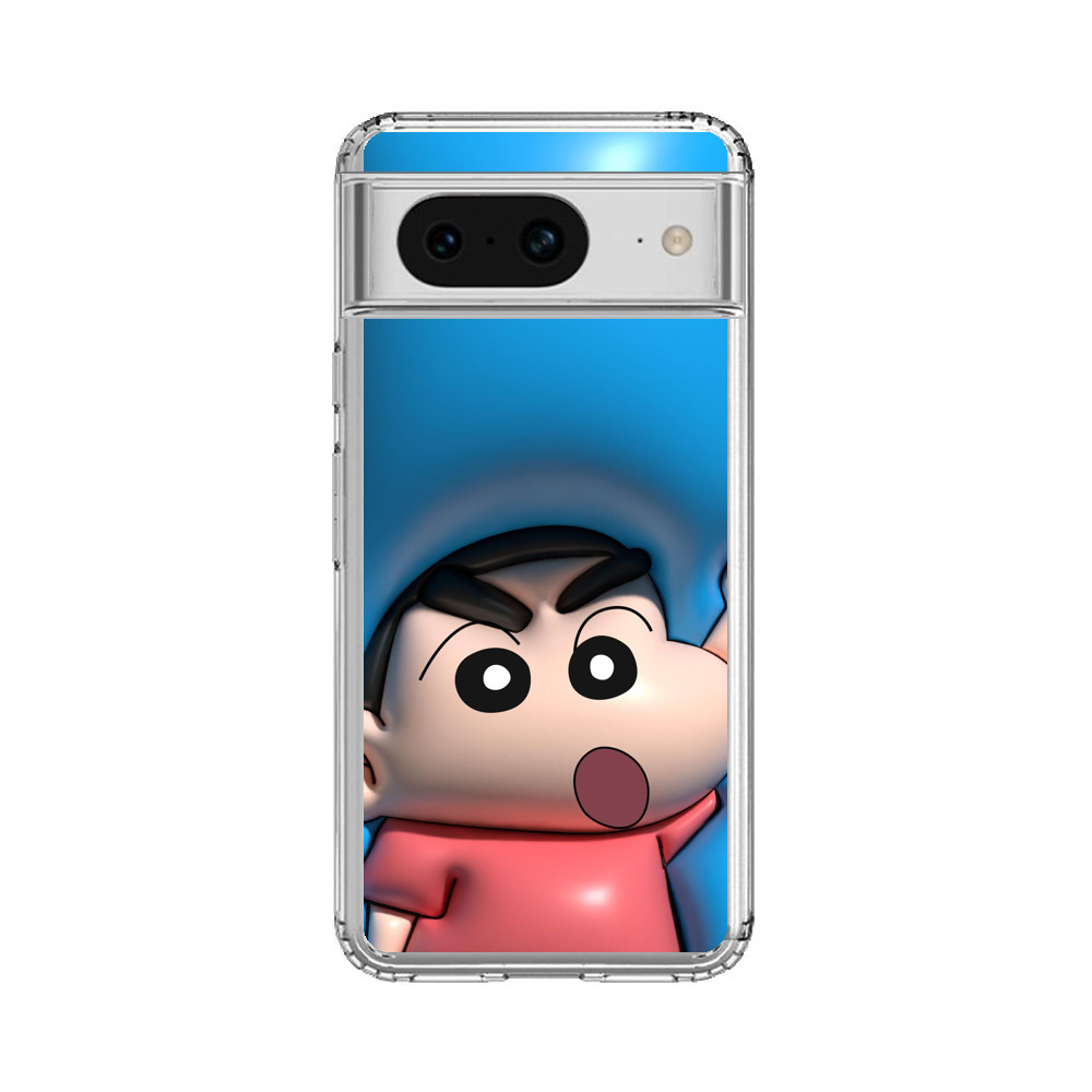 クレヨンしんちゃん驚き Google Pixel 8オリジナルケース