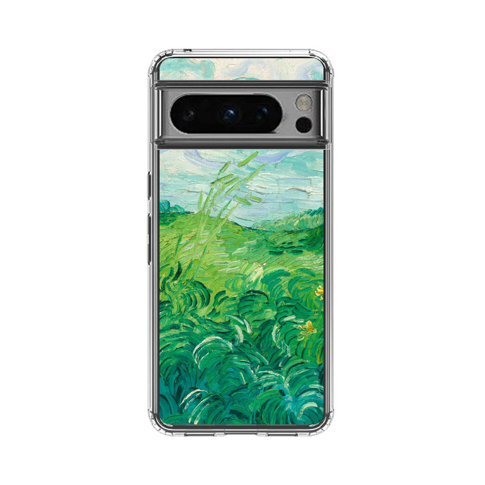 緑の草原と青空 Google Pixel 8 Proオリジナルケース