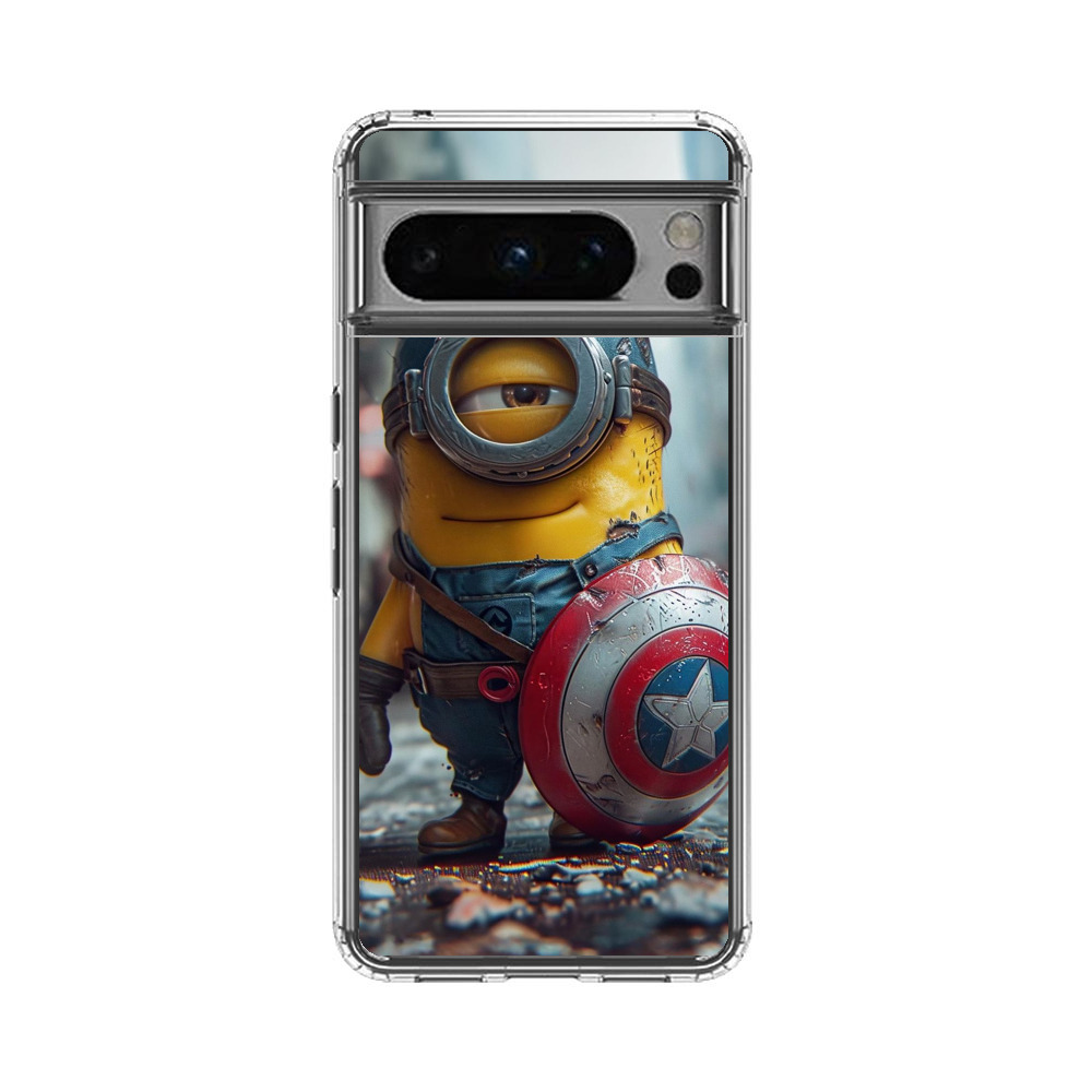 キャプテン風ミニオン Google Pixel 8 Proオリジナルケース