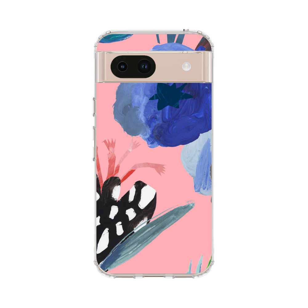 カラフルな抽象的な花 pink-canvas カラフルな抽象的な花 pink-canvas