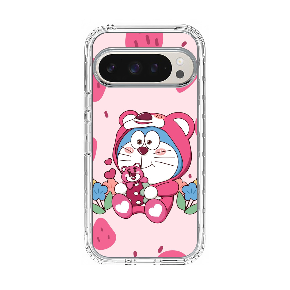 ピンククマのドラえもん Google Pixel 9 Proオリジナルケース