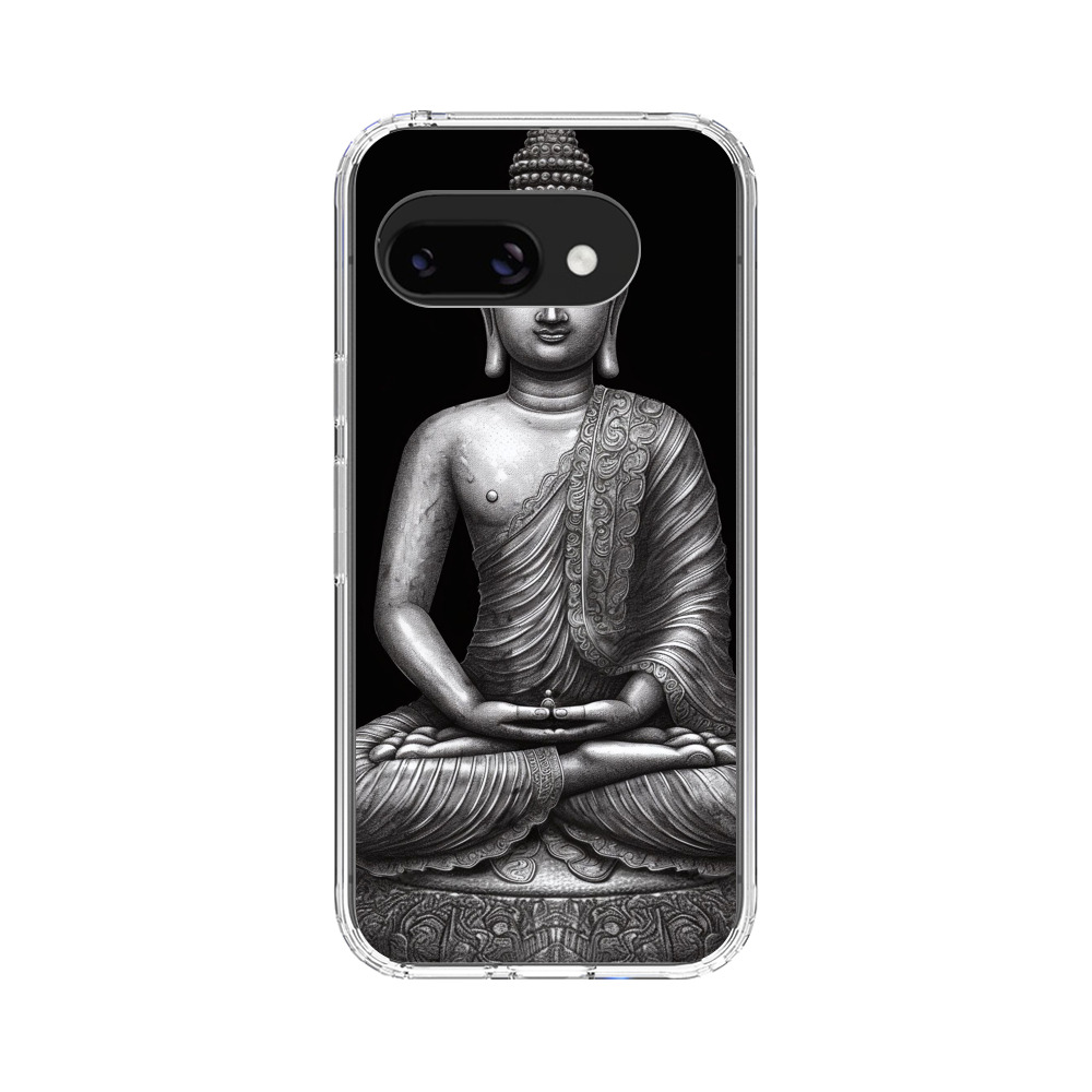 瞑想の仏像 Google Pixel 9aオリジナルケース