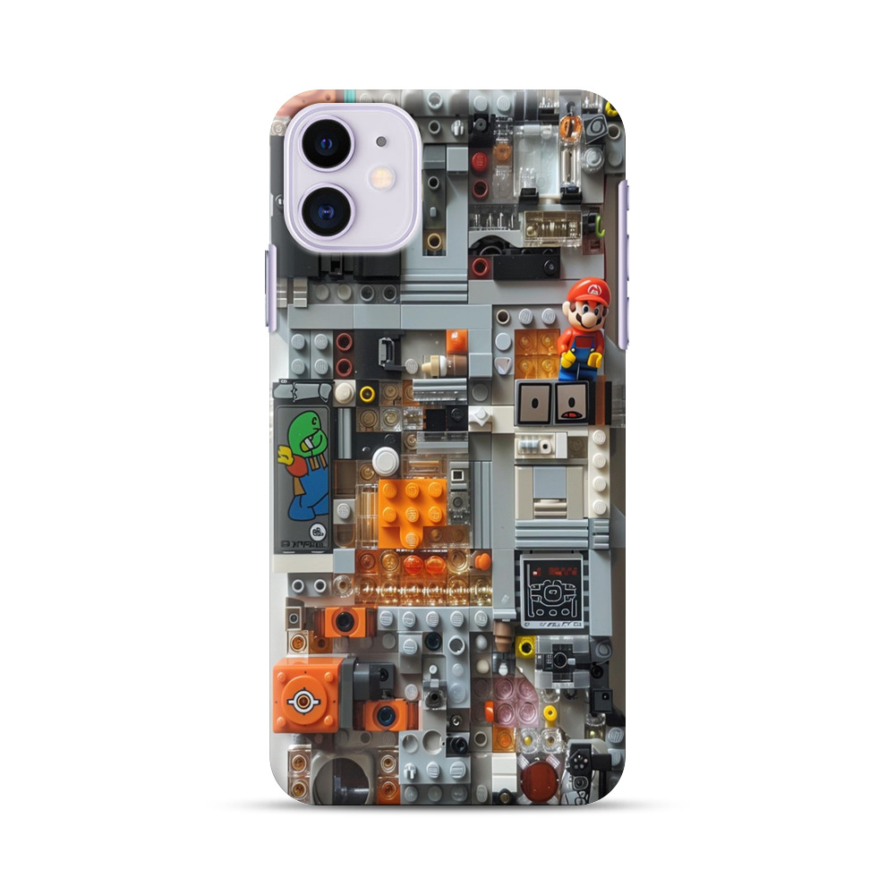 スーパーマリオレゴ iPhone 11オリジナルハードケース