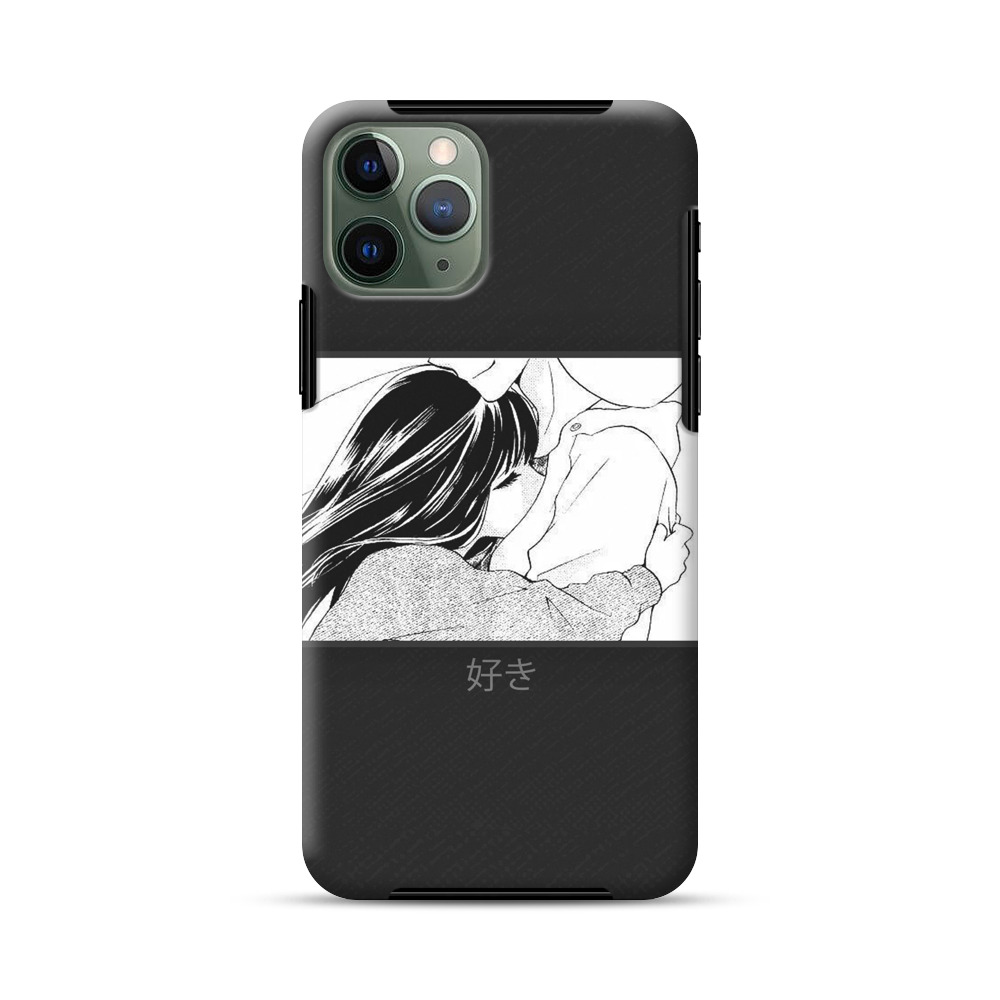 優しい抱擁好き iPhone 11 Proオリジナル耐衝撃ケース