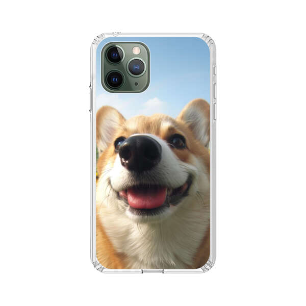 笑顔のコーギー犬 iPhone 11 Pro Maxオリジナルケース