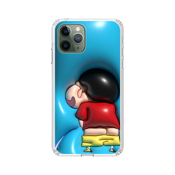 うずくまるキャラクター iPhone 11 Pro Maxオリジナルケース