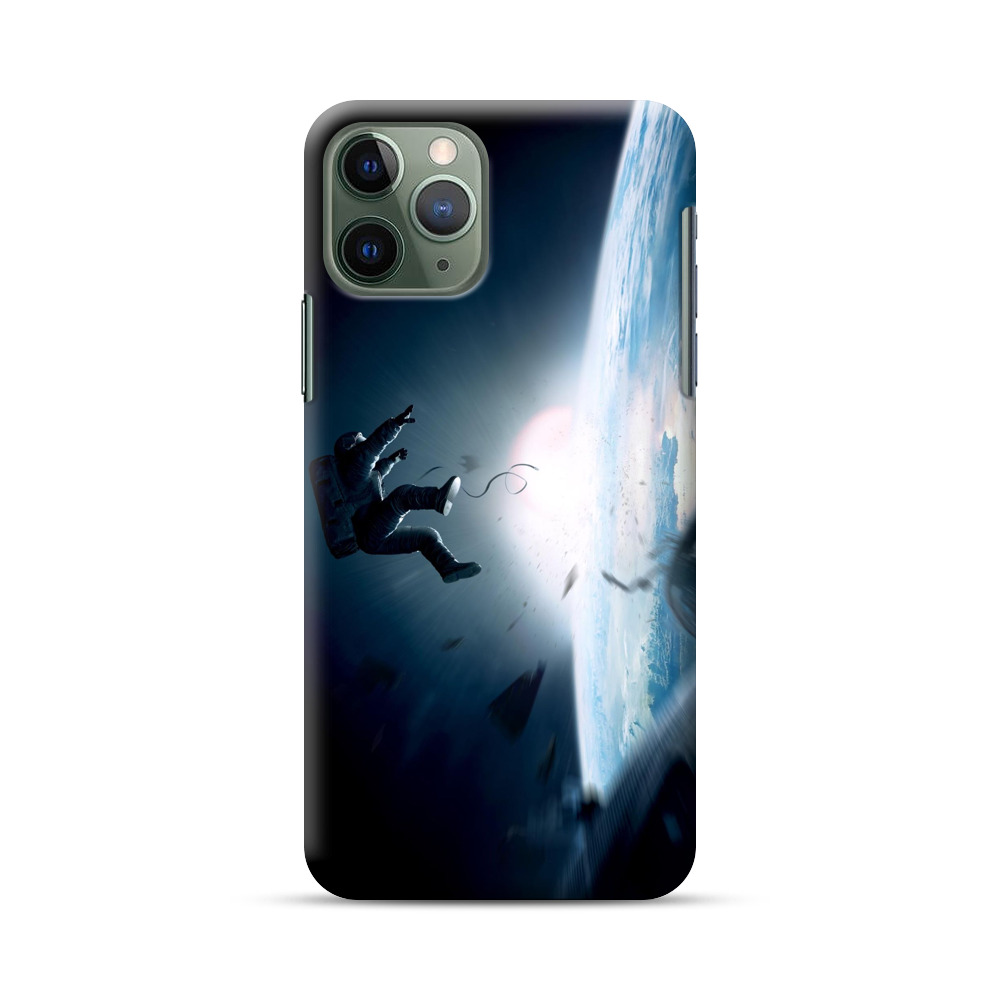 宇宙遊泳中の宇宙飛行士 iPhone 11 Pro Maxオリジナルハードケース