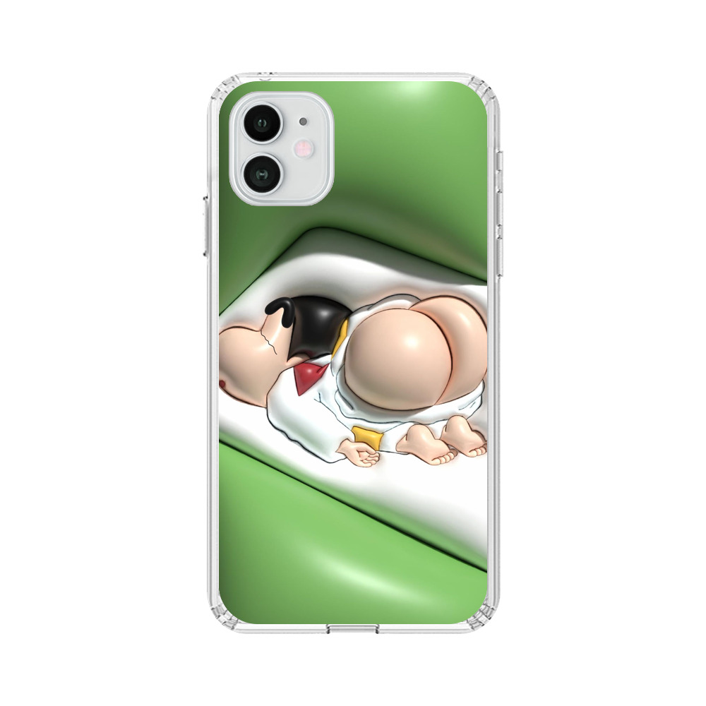 お尻が可愛いキャラ iPhone 12オリジナルケース