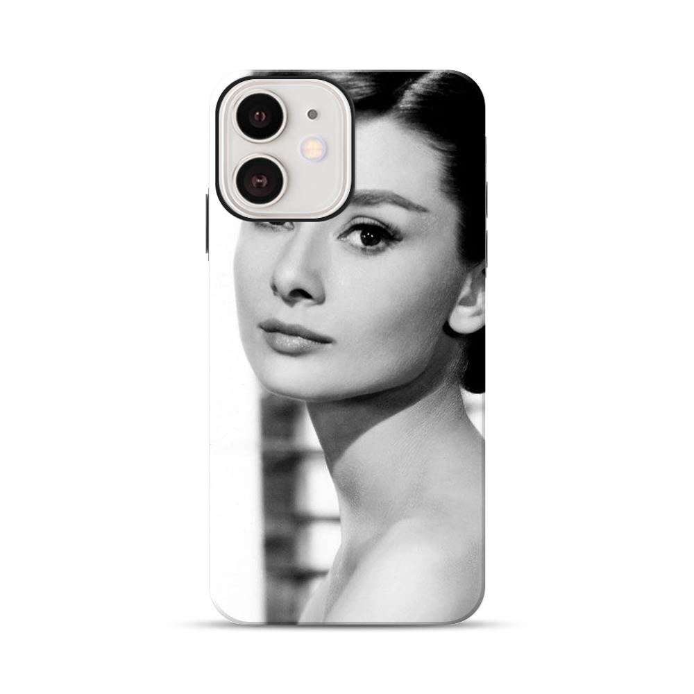 オードリー・ヘプバーン iPhone 12オリジナル耐衝撃ケース
