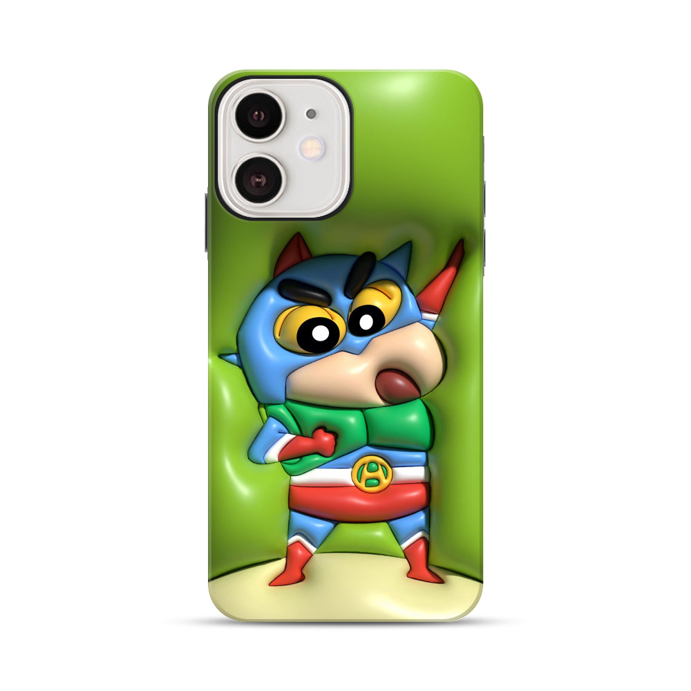 スーパーヒーローマスク iPhone 12オリジナル耐衝撃ケース