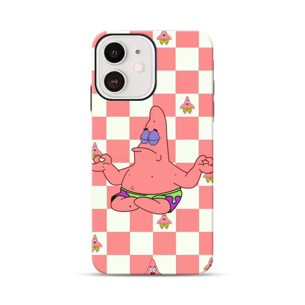 瞑想するヒトデ iPhone 12 Miniオリジナル耐衝撃ケース