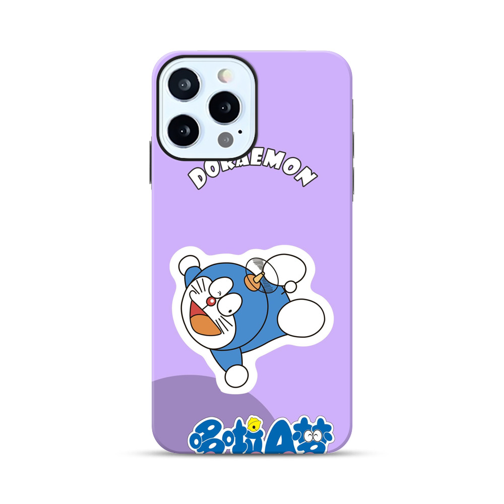 ドラえもんイラスト iPhone 12 Proオリジナル耐衝撃ケース