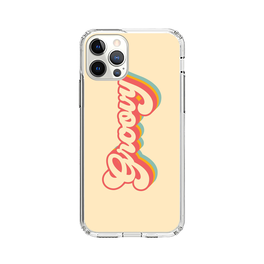 レトロなグルーヴ文字デザイン groovy レトロなグルーヴ文字デザイン groovy
