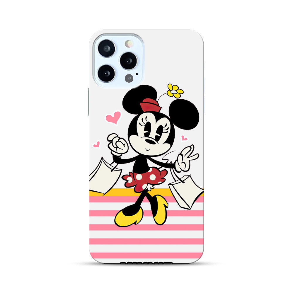 ミニーマウスのショッピング iPhone 12 Pro Maxオリジナルハードケース